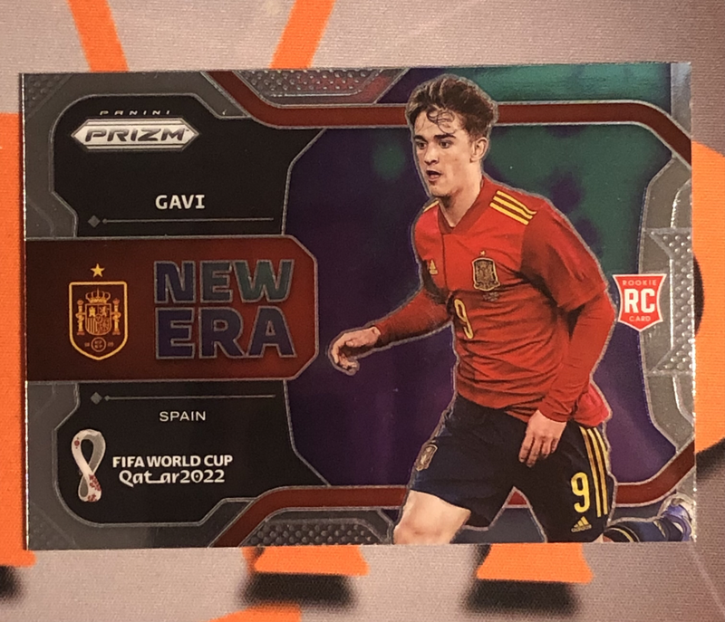 Gavi ROOKIE Prizm World Cup 2022 soccer trading card