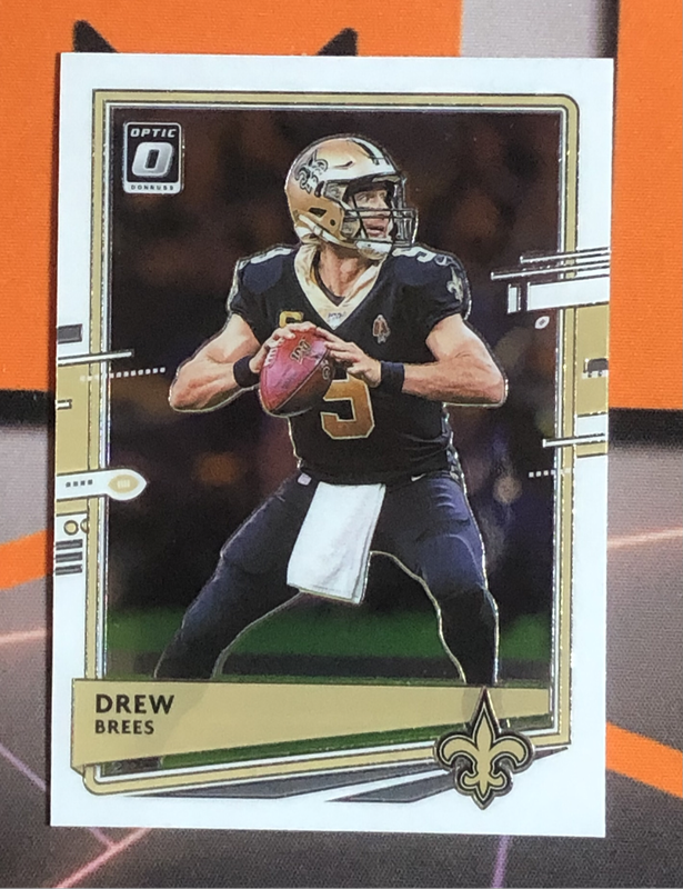 Drew Brees 2020 Donruss Optic NFL American Football trading card