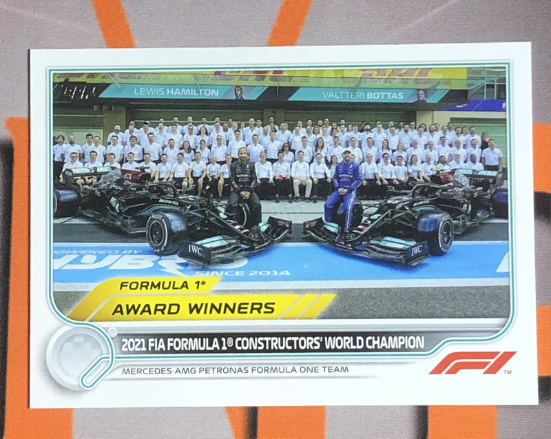Lewis Hamilton Formula One 2022 F1 Trading card