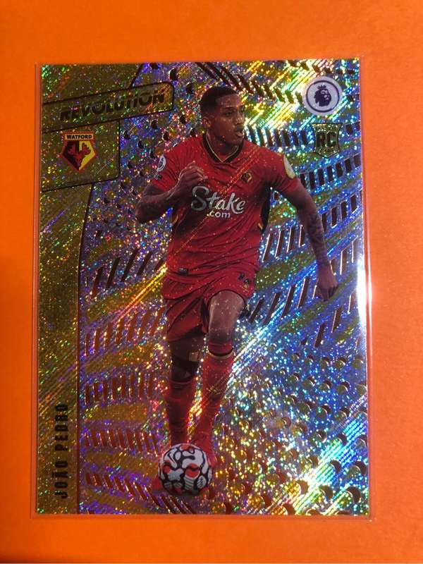 Jao Pedro ROOKIE Panini Revolution 2021 soccer trading card