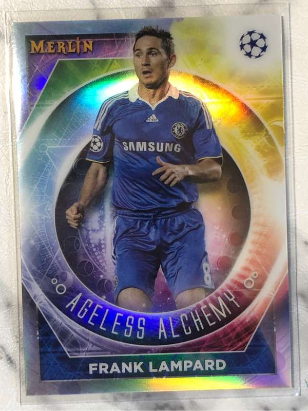 Frank Lampard Ageless Alchemy TOPPS Merlin REFRACTOR 2023 soccer trading card