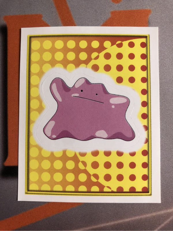 Ditto RARE Vintage 2000s Topps sticker (Near Mint condition) 