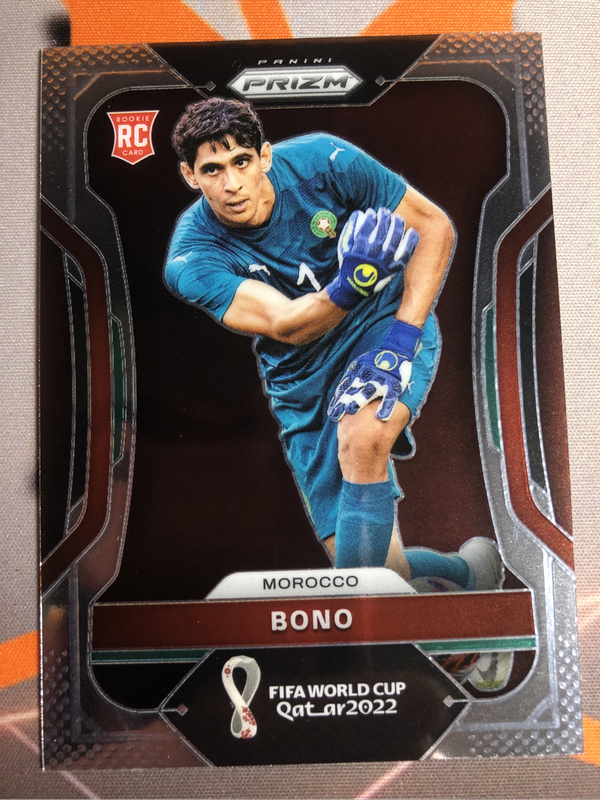 Bono ROOKIE 2022 World Cup soccer trading card