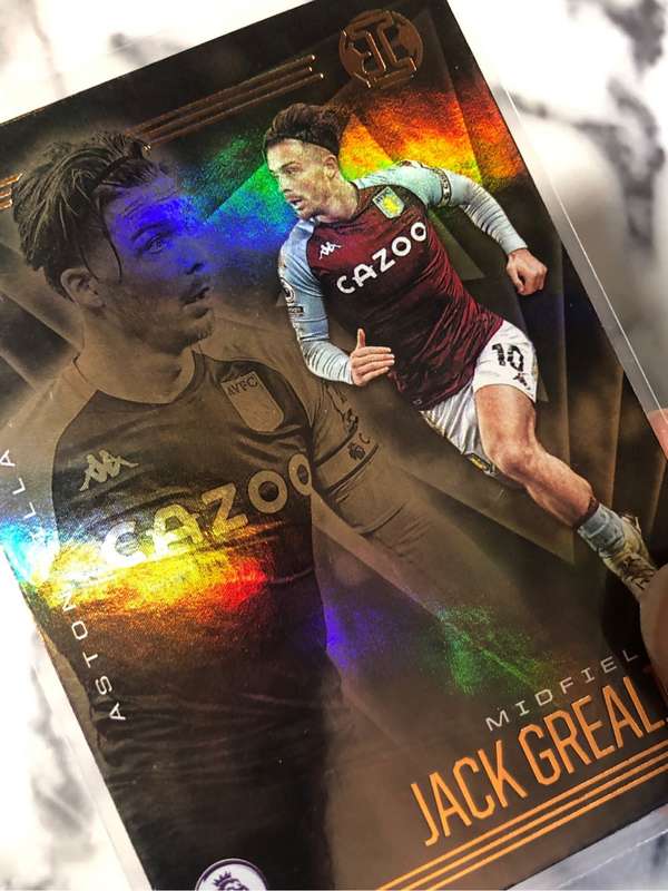 Jack Grealish Chronicles ILLUSIONS 2020 soccer trading card