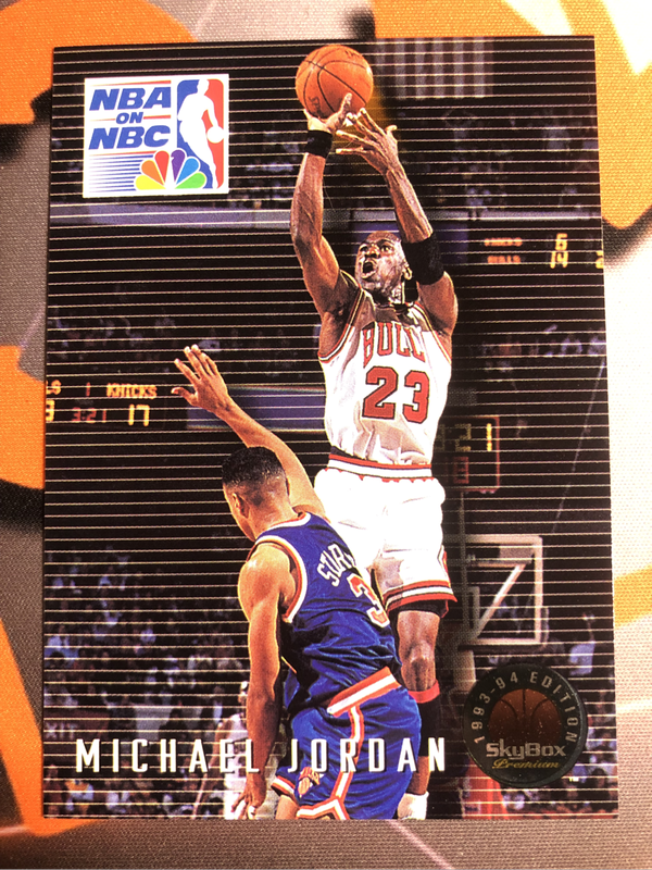 Michael Jordan 1993 Skybox NBA Basketball trading card