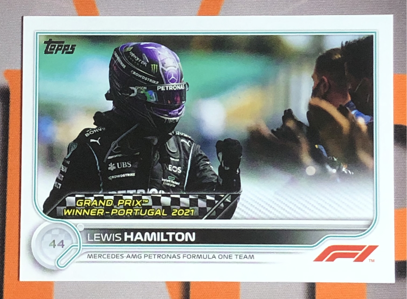 Lewis Hamilton Formula One 2022 F1 Trading card