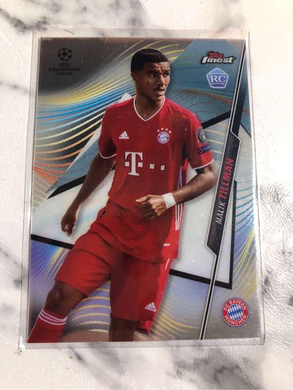Malik Tillman ROOKIE Topps Finest 2021 Soccer trading card