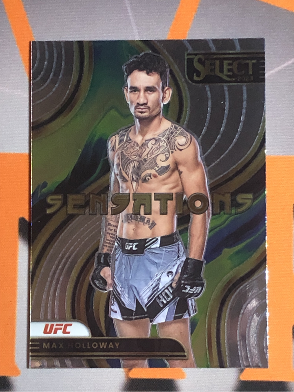 Max Holloway SELECT 2023 UFC trading card