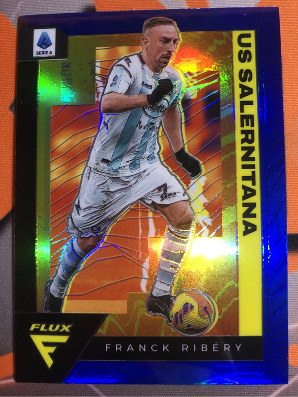 Franck Ribery BLUE Rare 2021 soccer trading card