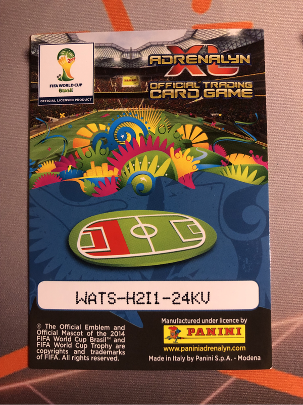 Gerard Pique LIMITED Edition Top Master  2014 XL Adrenalyne RARE soccer trading card