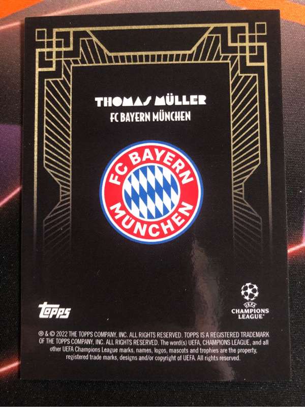 Thomas Müller BUNDLE of 2 soccer trading cards