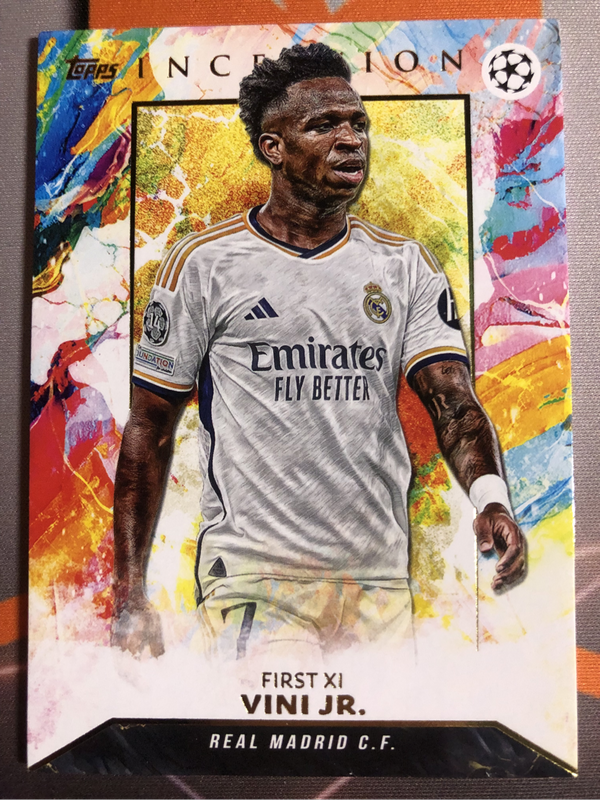Vini Jnr Topps INCEPTION Soccer trading card