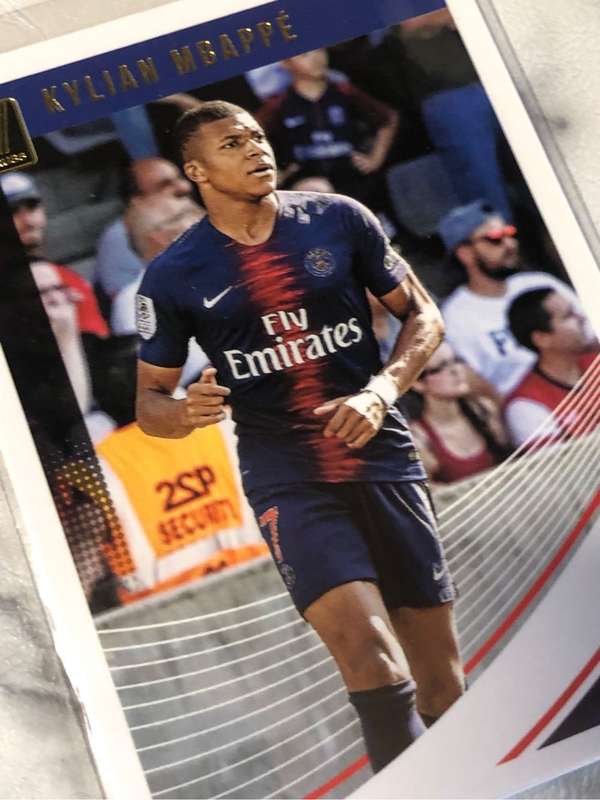 Kylian Mbappe PSG RARE 2018-2019 Donruss Soccer trading card