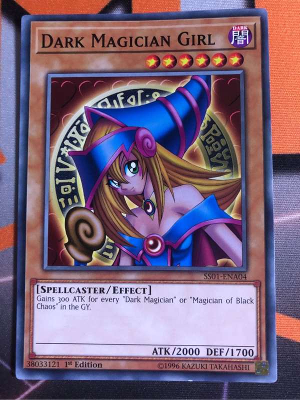 Dark Magician Girl SS01-ENA04 Common YuGiOh trading card
