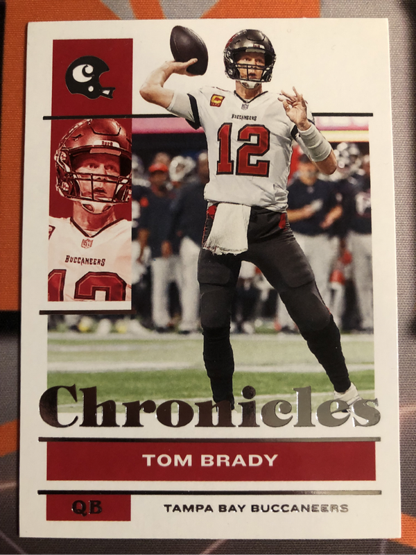Tom Brady CHRONICLES 2021 NFL American Football  trading card