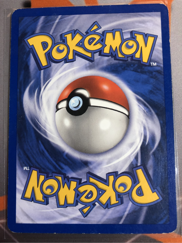 Gastly VINTAGE 50/102 Pokemon trading card