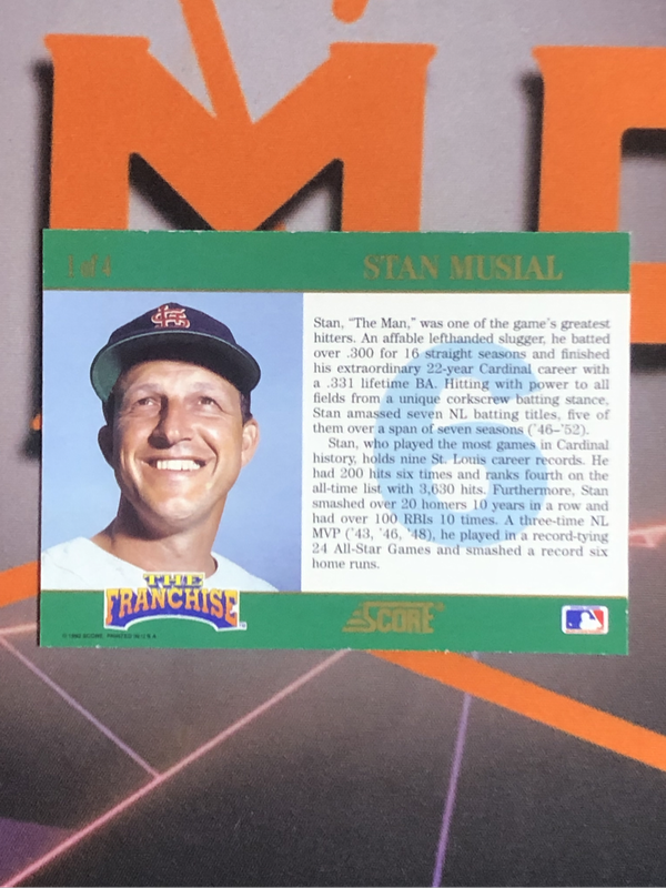 Stan Musial Baseball MLB trading card
