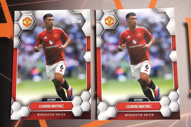 Lisandro Martinez NEW 2025 Man United Soccer trading card
