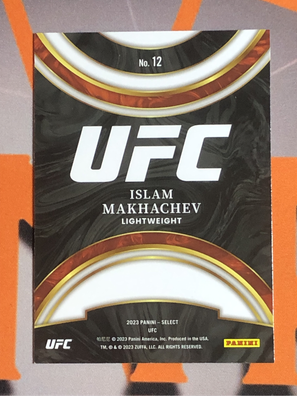 Islam Makhachev SELECT 2023 UFC trading card