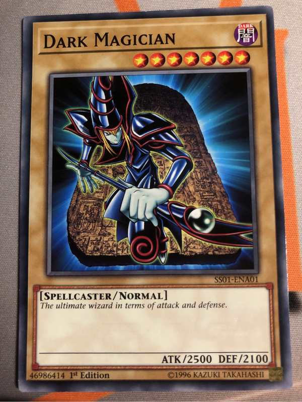 Dark Magician SS01-ENA01 Yugioh trading card