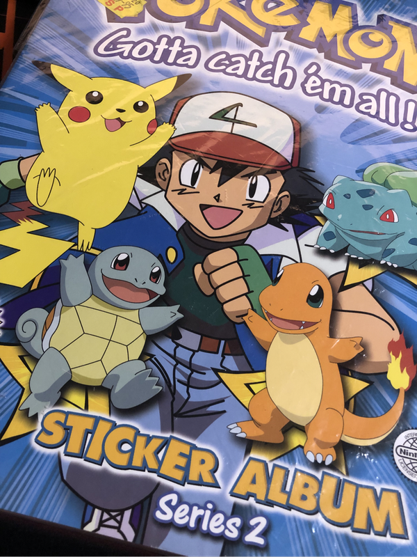 VINTAGE Pokemon Topps Merlin 2000 Series 2 ULTRA rare EMPTY Sticker album (EXCELLENT Condition)