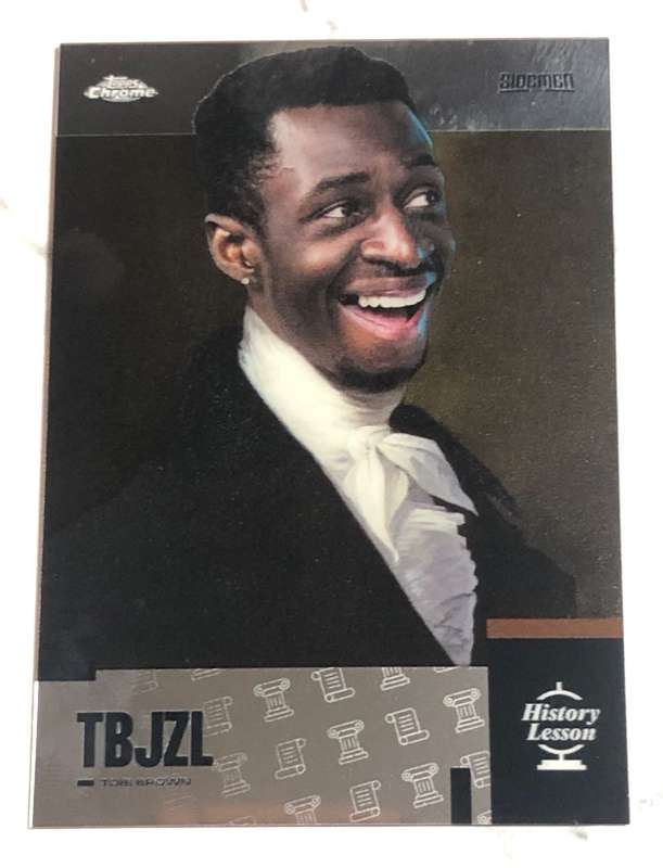 TBJZL Topps Chrome Sidemen 2023 trading card