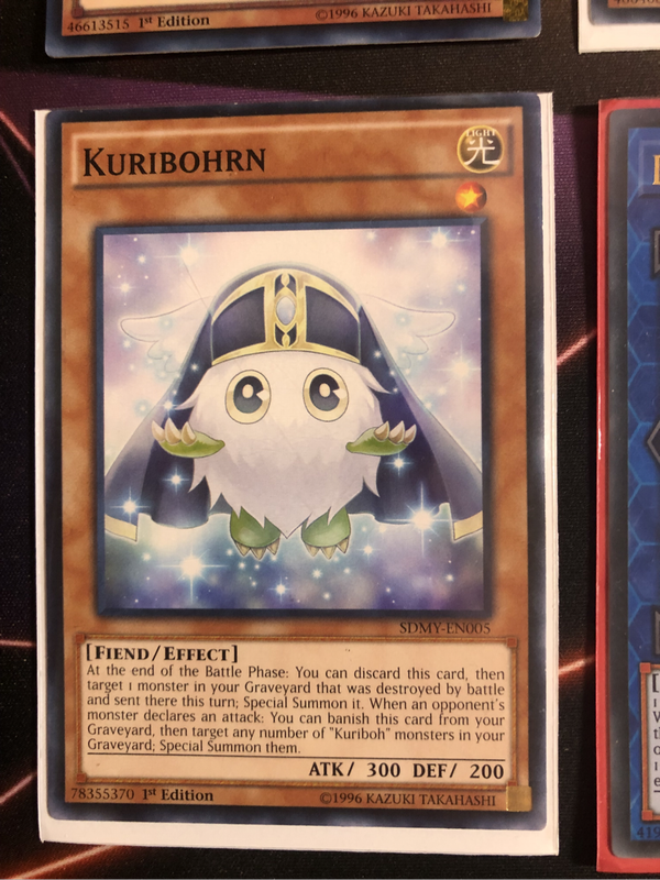 RARE Kuriboh Bundle of 6 Yugioh trading cards