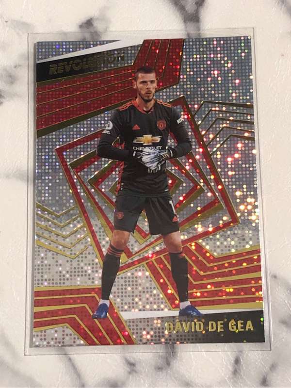 David De Gea Revolution 2020 soccer trading card