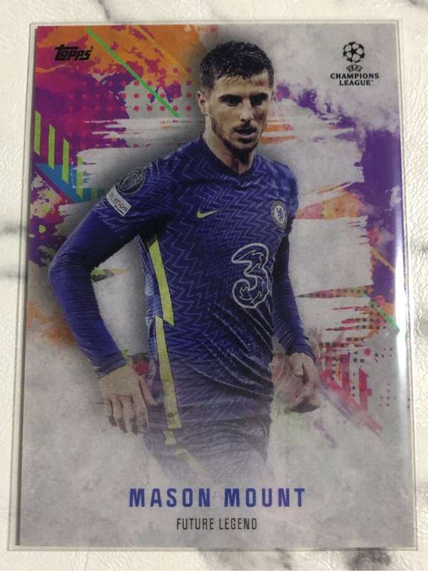 Mason Mount Future Legend Topps 2022 Soccer trading card