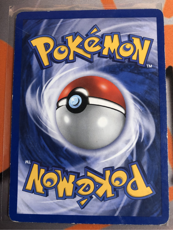 Bulbasaur VINTAGE 44/102 (Moderately played condition) Pokemon trading card