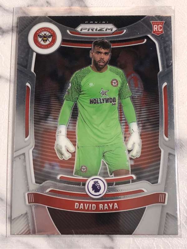 David Raya ROOKIE Prizm EPL 2022 Soccer trading card