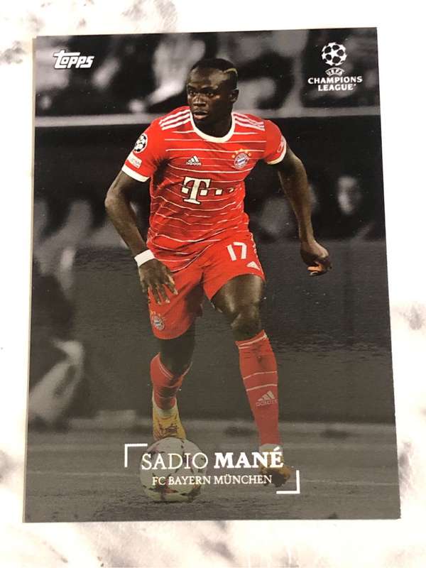 Sadio Mane Topps Simplicidad 2023 Soccer trading card