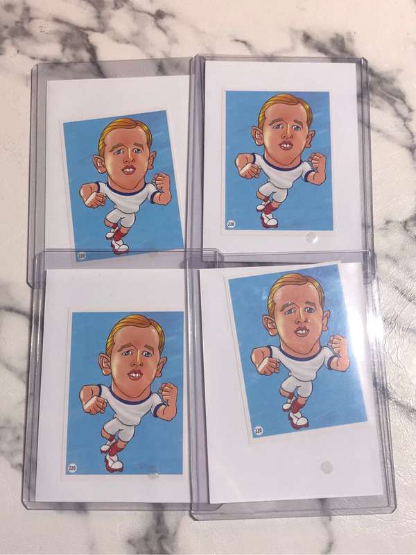 Harry Kane SUPER Rare World Cup 2018 Zabibuskas sticker (Unstuck)