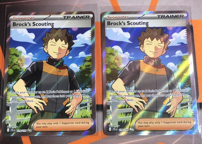 Brocks Scouting 179/159 Journey together SV09 Pokemon trading card