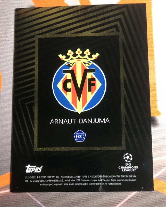 Danjuma ROOKIE Topps knockout 2022 soccer trading card