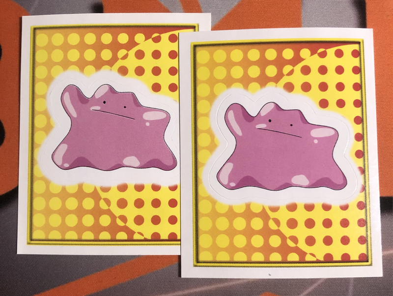 Ditto RARE Vintage 2000s Topps sticker (Near Mint condition) 