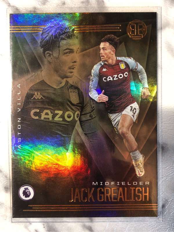 Jack Grealish Chronicles ILLUSIONS 2020 soccer trading card