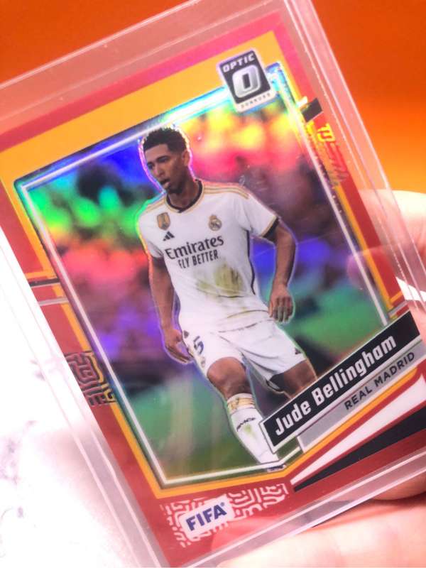 Jude Belingham NUMBERED /299 RED Donruss 2023-2024 Soccer trading card