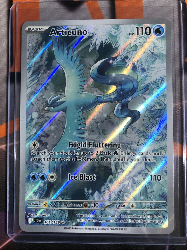 Articuno 161/159 SV09 Journey Together Pokemon trading card