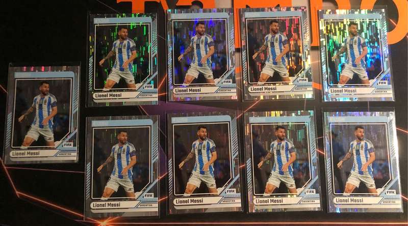 Lionel Messi Rare CUBIC Parralel Donruss NEW Premium 2024-2025 Soccer trading card