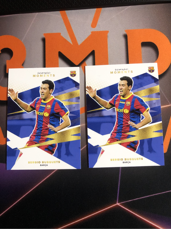 Sergio Busquets RARE soccer trading card