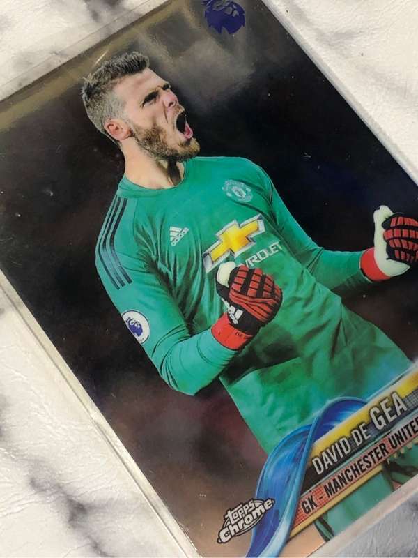 David De Gea English Premier League Topps chrome 2019 soccer trading card