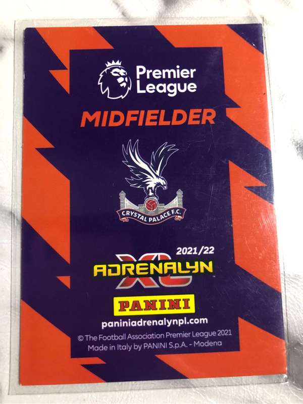 Eberechi Eze Limited Edition XL Adrenalyne 2021 Soccer trading card