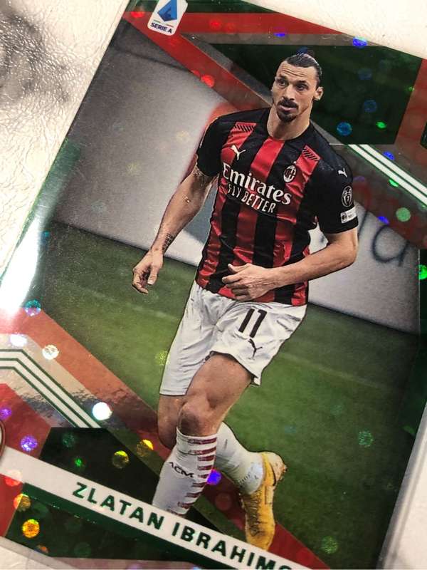 Zlatan Ibrahimovic GREEN circle  EXCLUSIVE Donruss Chronicles ELITE 2020 soccer trading card
