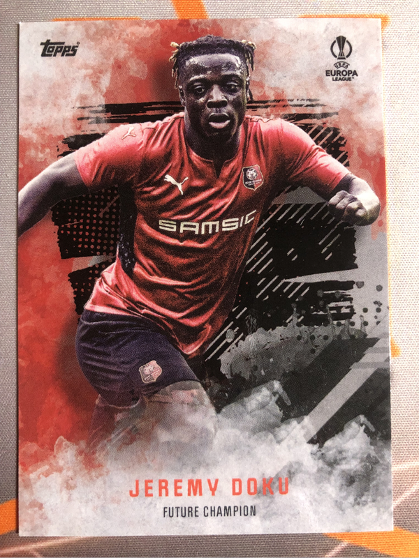Doku Topps 2022 soccer trading card