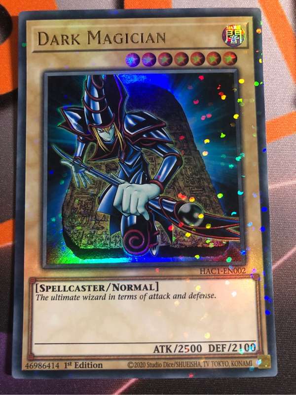 Dark Magician HAC1-EN002 YuGiOh trading card