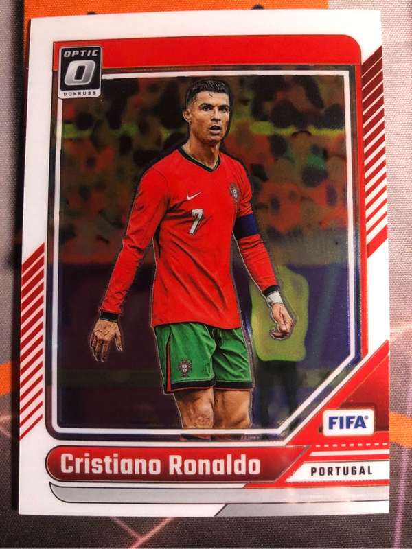 Cristiano Ronaldo OPTIC Donruss NEW Premium 2024-2025 Soccer trading card