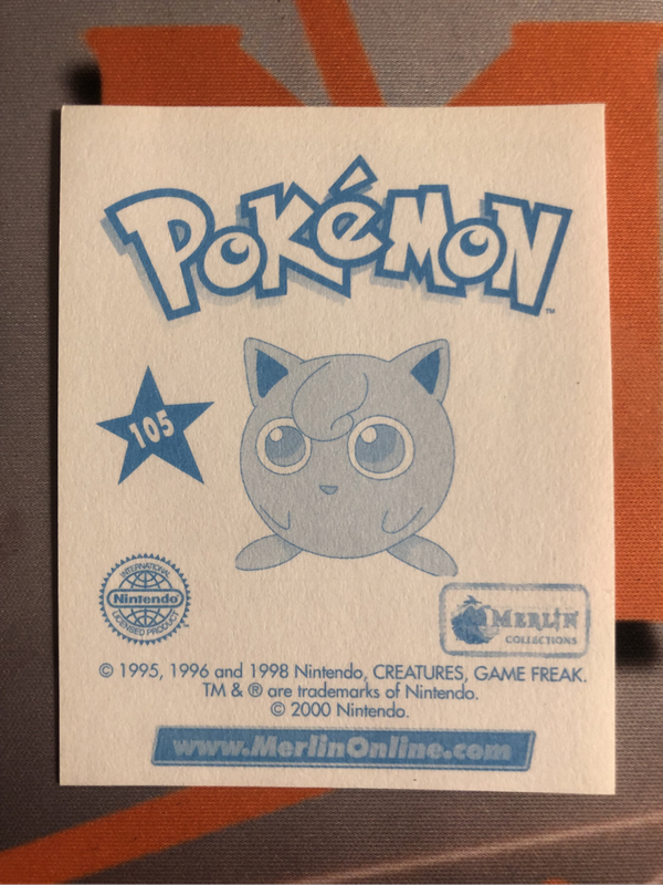 Ditto RARE Vintage 2000s Topps sticker (Near Mint condition) 