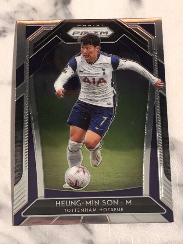 Heung-min Son PRIZM 2020 Soccer trading card
