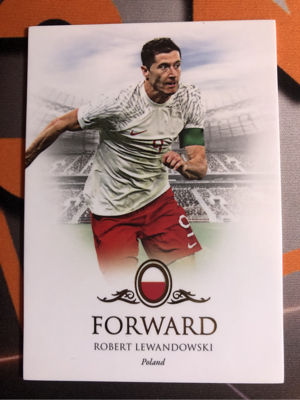 Robert Lewandowski 2023 FUTERA High End Soccer trading card